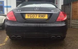 Mercedes at SS Motors In Weybridge Surrey car in workshop image 5
