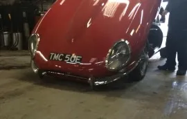 Mercedes at SS Motors In Weybridge Surrey car in workshop image 19
